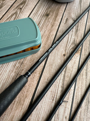 Diamondback Ideal Nymph 1003 Blacked-Out Signature Built by MB-Customrods