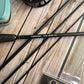 Diamondback Ideal Nymph 1003 Blacked-Out Signature Built by MB-Customrods