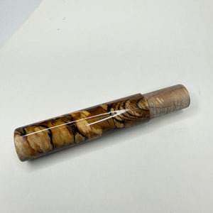 PREMIUM Snakebrand Insert MAPLE BURL BLACK für Lemke Concepts LC1, LC7, Alps RAK7