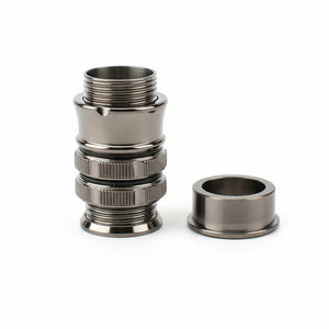 Lemke Concepts Premium Fliegenruten Uplock Rollenhalter LC20 Black Nickel