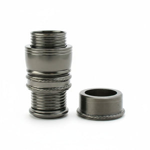 Lemke Concepts LCR1 Up Lock Reel Seat Hardware - Dark Nickle