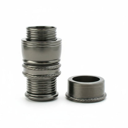 Lemke Concepts LCR1 Up Lock Reel Seat Hardware - Dark Nickle