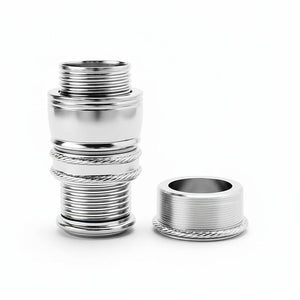 Lemke Concepts LCR1 Up Lock Reel Seat Hardware - Bright Nickle Silver