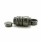 Lemke Concepts LCR5 Up locking Reel Seat Hardware - Dark Nickle