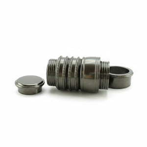 Lemke Concepts LCR5 Up locking Reel Seat Hardware - Dark Nickle