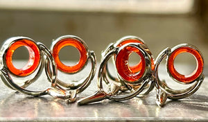 Struble USA Agate 9mm Ring - PURE AGATINE RED