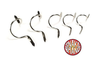 SnakeBrand Universal Snake Guides ECOating light wire - Chrome fly rod rings