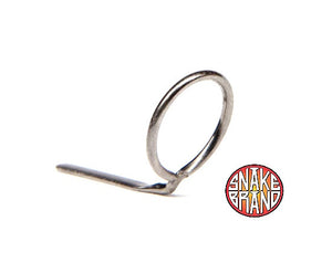 SnakeBrand Universal SINGLE FOOT Fly Rod Ring - Chrome