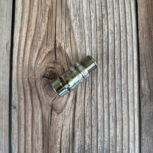 Porte-moulinet Snake Brand Uplock finition nickel brillant avec insert stabilisé