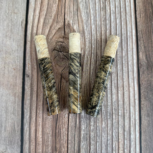 PREMIUM Snakebrand Inserts BUCKEYE BURL - auch für Lemke Concepts LC1, LC7, Alps RAK7