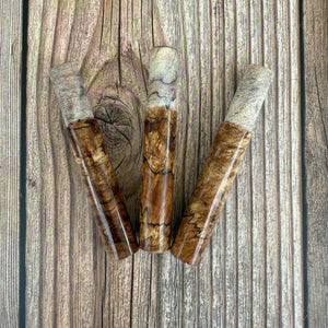 PREMIUM Snakebrand Inserts SPALTED ALDER - auch für Lemke Concepts LC1, LC7, Alps RAK7