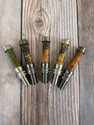 Snake Brand Uplock Rollenhalter Bright Nickel und Black nickel finish inkl. stabilisiertem Insert