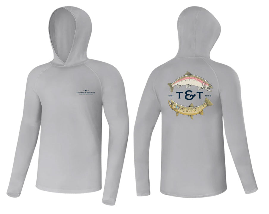 Thomas & Thomas Tech Hoody - Steel Grey