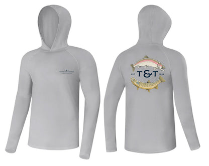 Thomas & Thomas Tech Hoody - Steel Grey