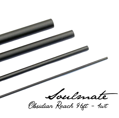 NEW! Soulmate Obsidian Reach 964 - 9´6ft 4wt HM Fliegenrutenblank