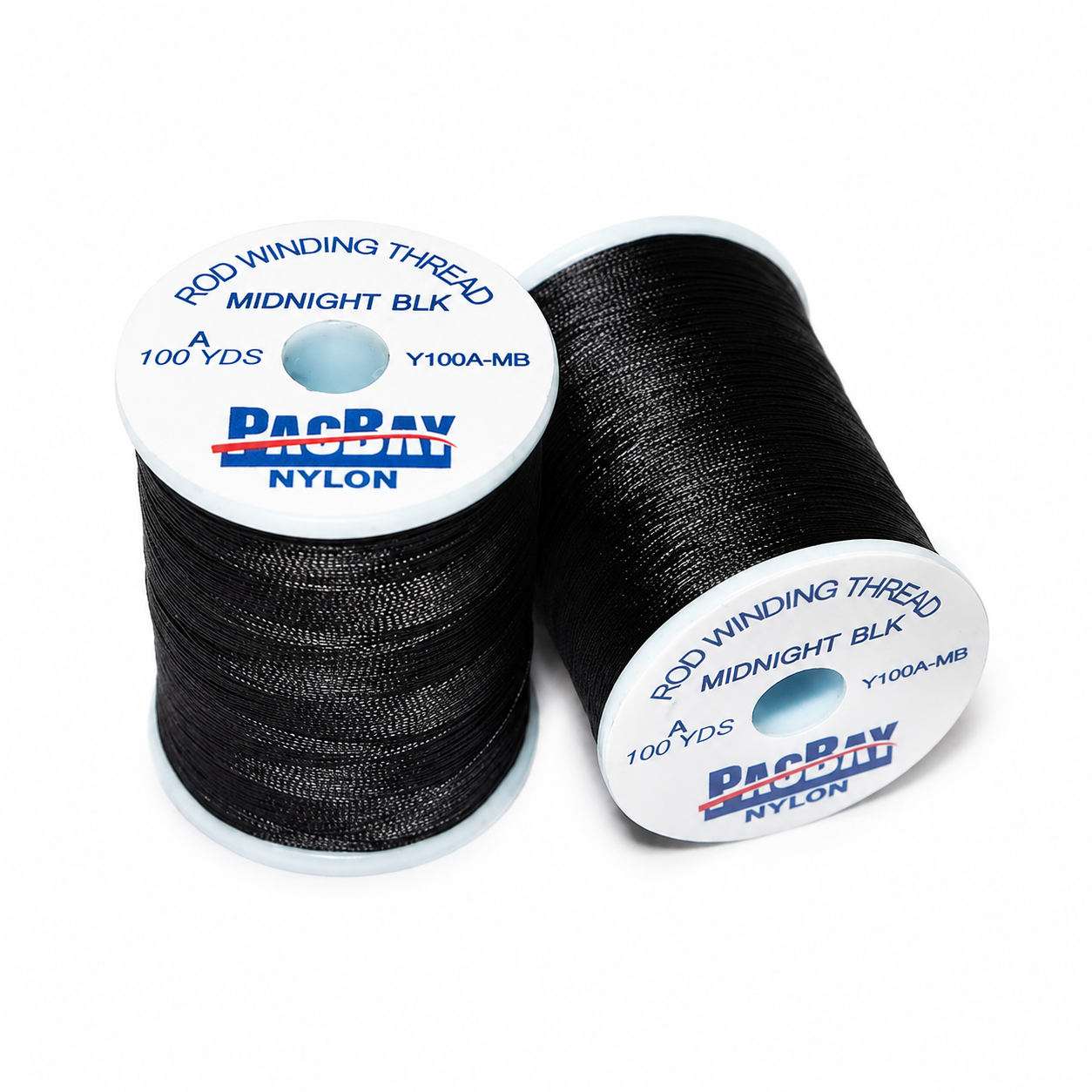 Pacbay Midnight Black Rod Building Thread Nylon 90m