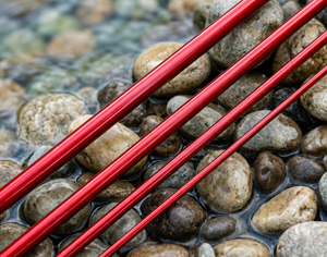 NEW! Rodmaker 9106 - 9'10ft 6wt Fly Rod Blank - Metallic Red
