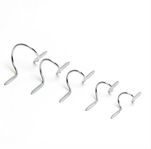 SnakeBrand Universal Snake Guides ECOating light wire - Chrome fly rod rings