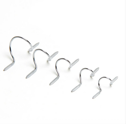 SnakeBrand Universal Snake Guides ECOating light wire - Chrome fly rod rings