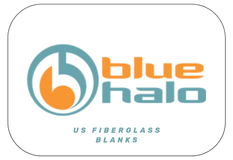 Blue halo fiberglass blanks